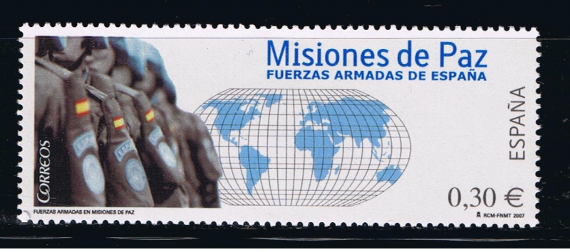 Edifil  4343  Fuerzas Armadas en Misiones de Paz.  