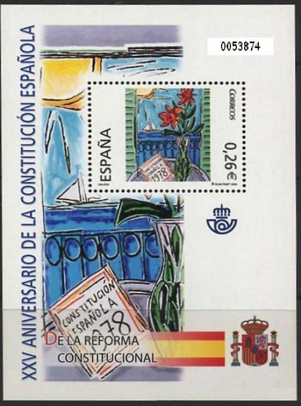 xxv aniversario de la constitucion española GALICIA 2003  DE LA REFORMA CONSTITUCIONAL