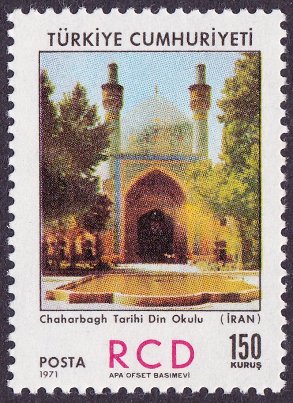 Chaharbagh tarihi din okulu