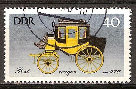 Carruajes Históricos (Transporte de Correos de 1850)DDR.