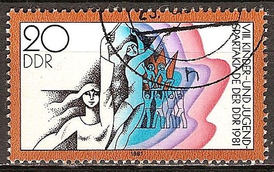 VIII para la Infancia y la Juventud,DDR 1981.