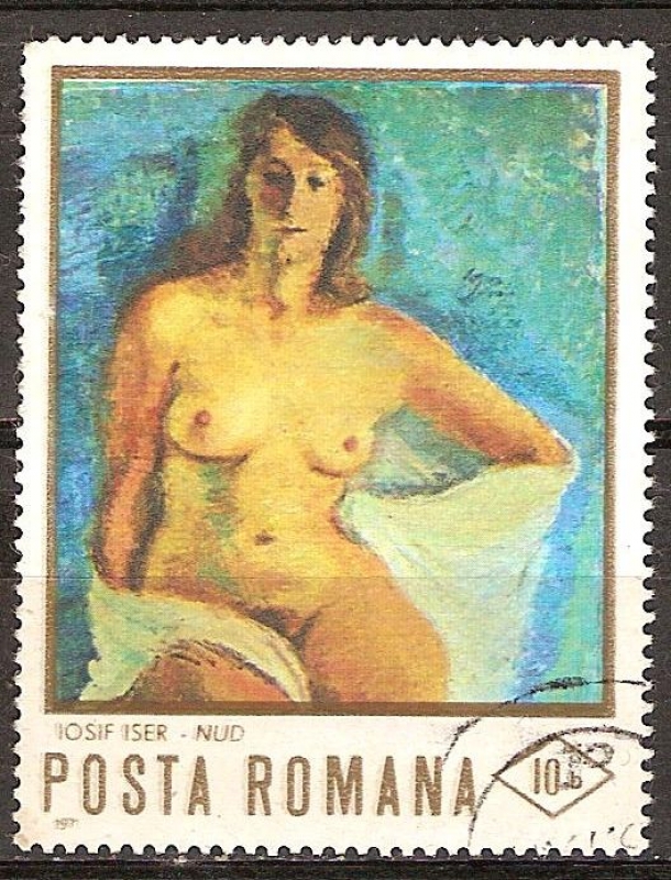 Pinturas de desnudos. Nude (J. Iser).