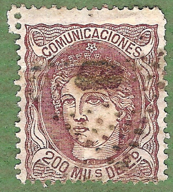 Efigie aleg. de España, Edifil 109