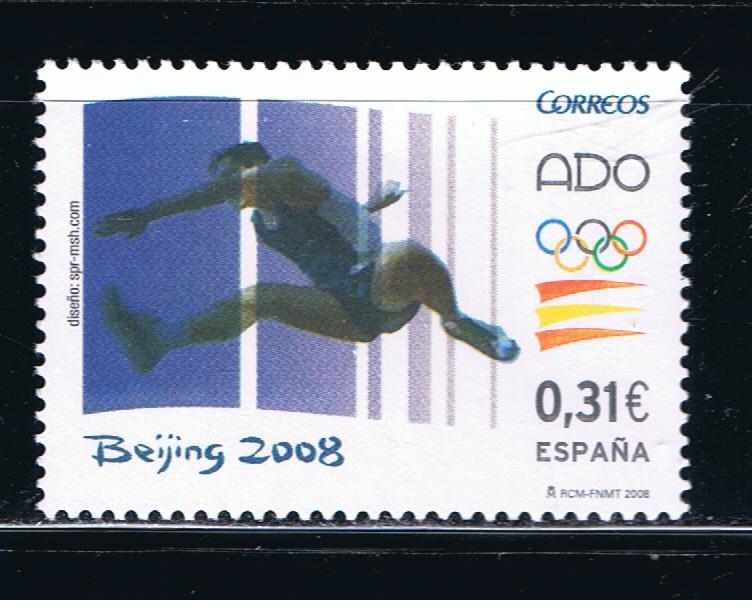 Edifil  4424  Juegos Olímpicos Beijing 2008. ADO, Asociación Deportes Olímpicos.  