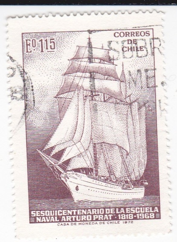 387 - 150 anivº de la escuela naval Arturo Prat