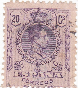 ALFONSO  XIII Tipo Medallón    (V)