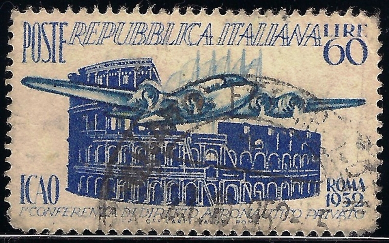 Publicado dar a conocer la primera Conferencia de Aviación Civil Internacional, Roma, septiembre 195