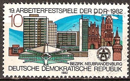 19a.Festival de los trabajadores de la RDA(Neubrandenburg)DDR.