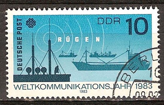 Año Mundial de las Comunicaciones-DDR.