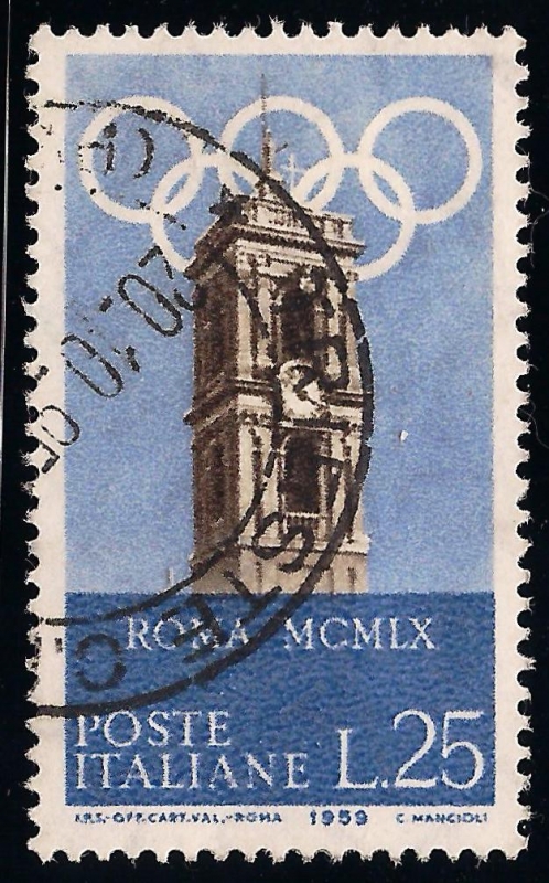 1960 Juegos Olímpicos de Roma: Torre Capitolina.