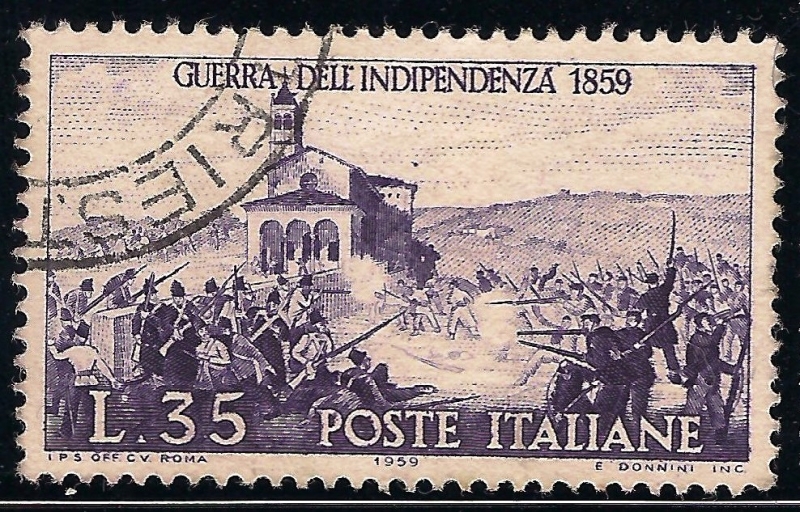 Centenario de la guerra de independencia: Batalla de San Fermo.