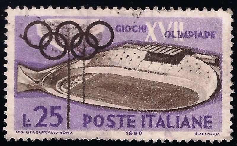 17 Juegos Olímpicos, Roma, 25-ago. a.11-sep. Velódromo.