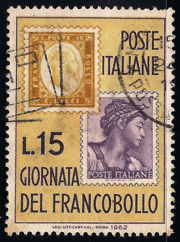 Centenario del día de los sellos italianos.