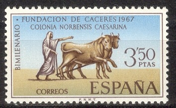 1828 - Bimilenario de la fundación de Cáceres