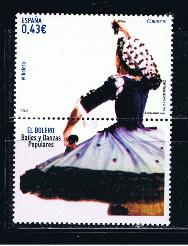 Edifil  4489  Bailes y Danzas populares.  