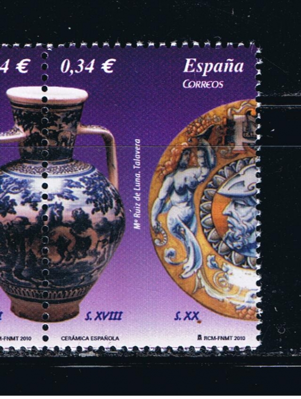 Edifil  4546  Cerámica española.  