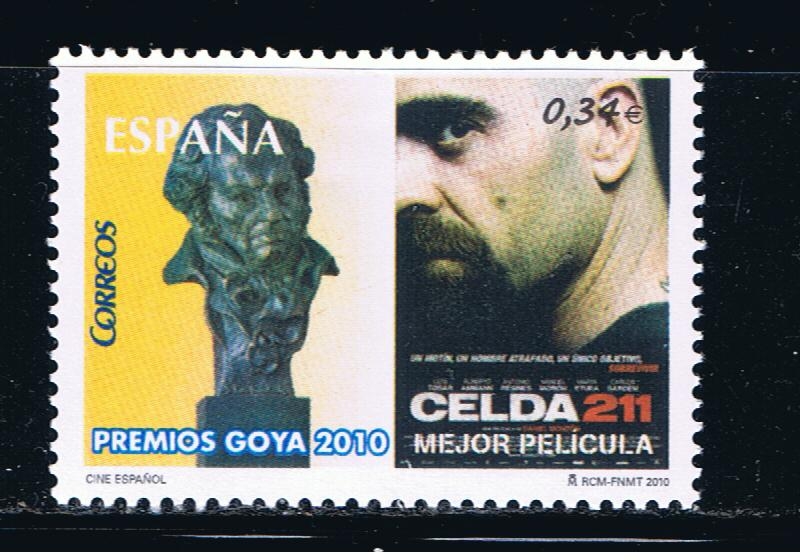 Edifil  4553  Cine Español.  Premios Goya 2010. ·Celda 211·. 