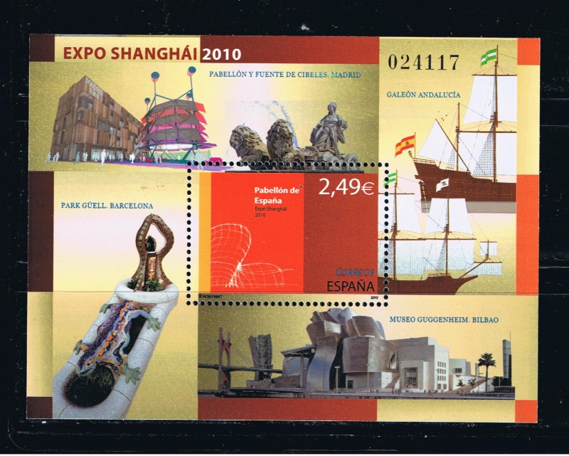 Edifil  4560 SH  Expo Shanghái 2010.  