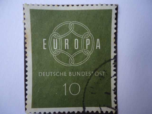 Europa C-E-P-T-Deutsche Bundespost.