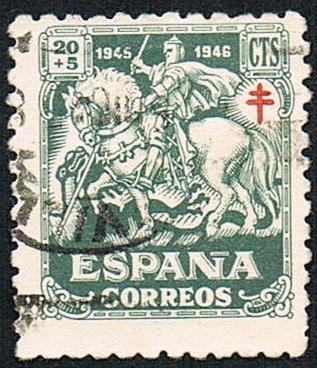 CORREOS ESPAÑA 1945-1946