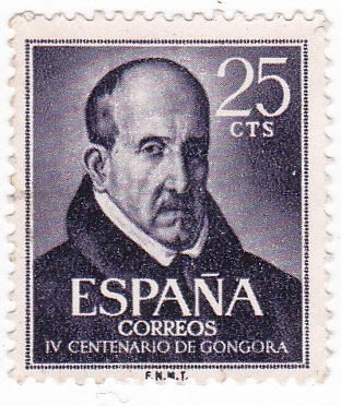 IV Centenario del nacimiento de Luís de Góngora y Argote   (W)