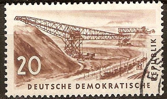 Industria de la Minería del Carbón-DDR.