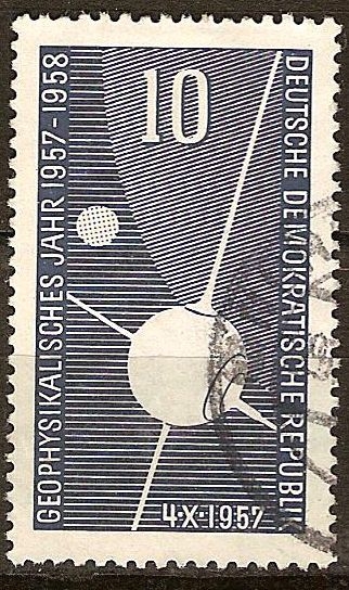 Año Geofísico Internacional 1957-1958-DDR.