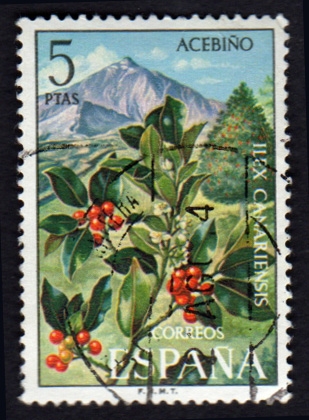 1973 Flora. Acebiño - Edifil:2123