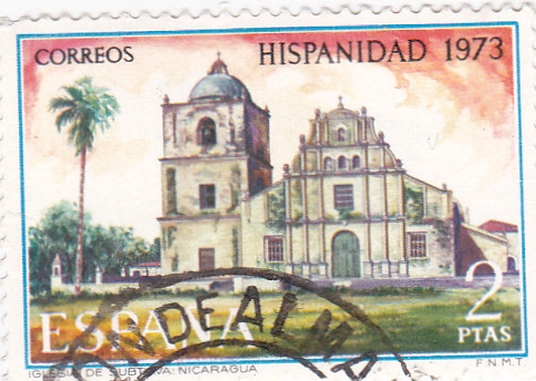 Iglesia de Subtiava- Nicaragua-HISPANIDAD -1973  (W)