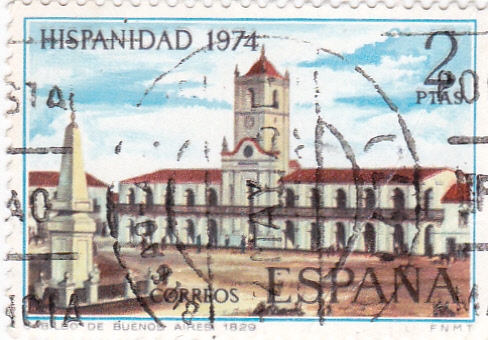 Cabildo de Buenos Aires-HISPANIDAD -1974  (W)