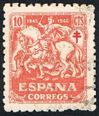 ESPAÑA CORREOS 1945-46