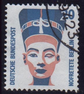 1989 Curiosidades. Cabeza de Nefertiti - Ybert:1230