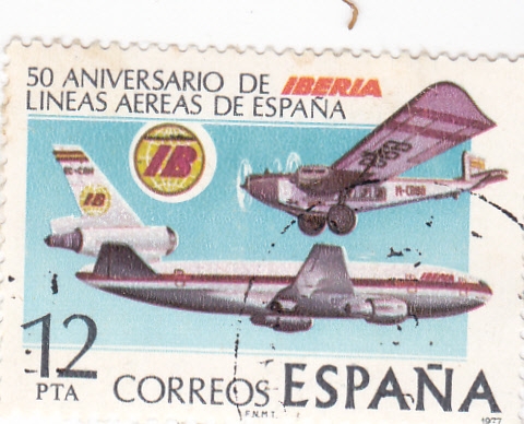 50 Aniversario de Líneas Aéreas de España   <(W)
