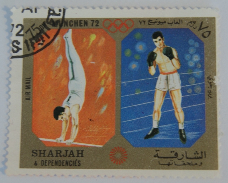 Sharjah & Dependencies; Olimpiadas Múnic 1972, gimnast