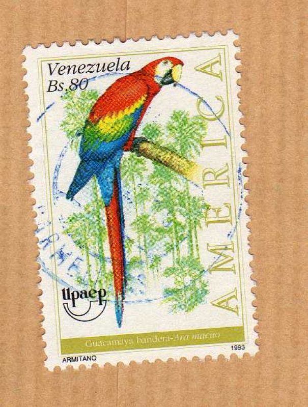 Scott 1504b. Guacamaya (1993).