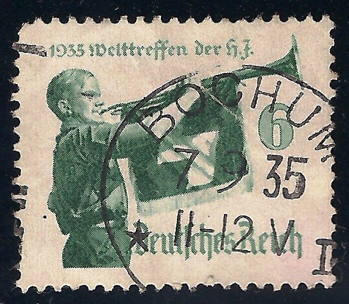 Bugler of Hitler Youth Movement