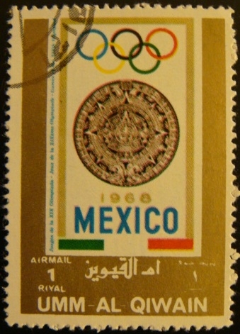 Umm-al-Qiwain. Olimpiadas Mexico 1968