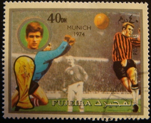 Fujeira. Munich 1974. Futbol
