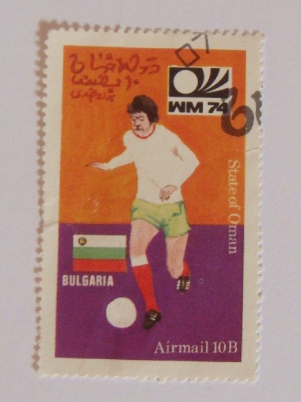 WM 74. Bulgaria. Futbol