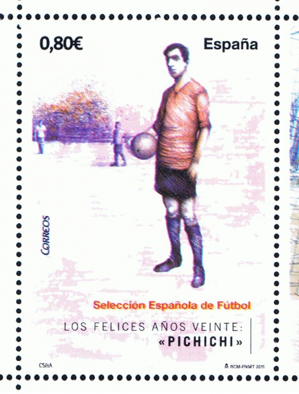 Edifil  4665 A  Deportes. Selección Española de Fútbol 1900-1970.  