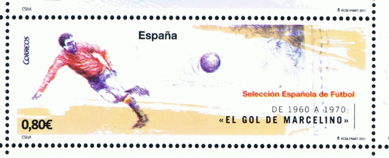 Edifil  4665 E  Deportes. Selección Española de Fútbol 1900-1970.  