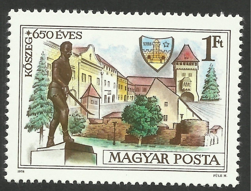 2633 - 650 Anivº de la ciudad de Koszeg