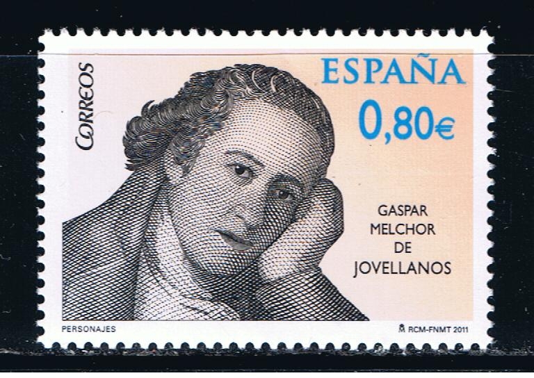 Edifil  4669  Personajes. Gaspar Melchor de Jovellanos.  