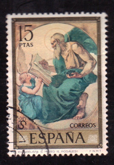 El evangelista S. Mateo- Rosales