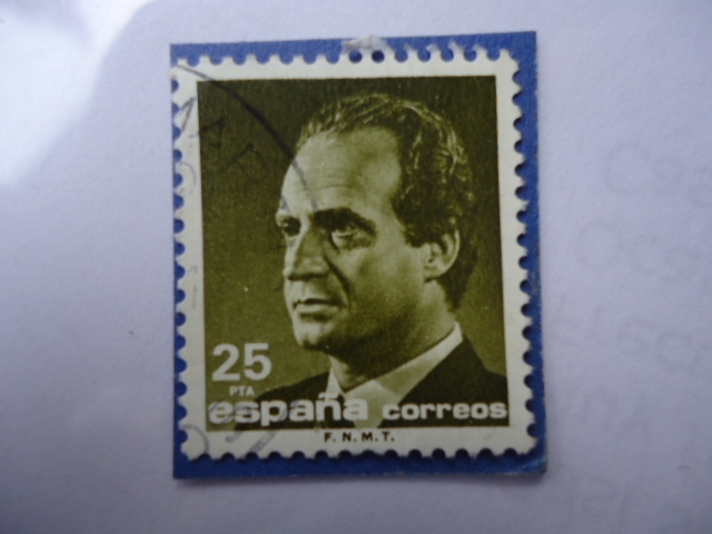 Rey Juan Carlos I de España.