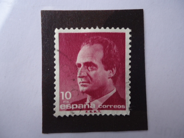 Rey Juan Carlos I de España.