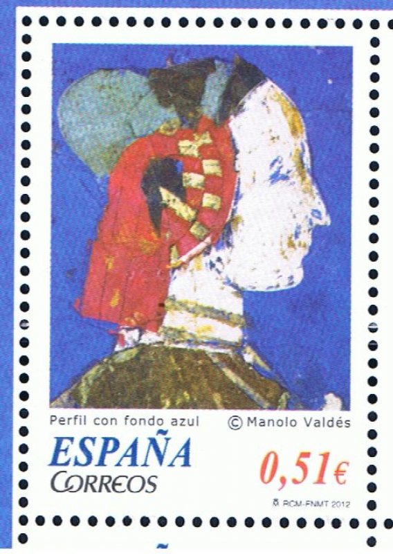 Edifil  4739 A  Arte Contemporáneo. Manolo Valdés.  