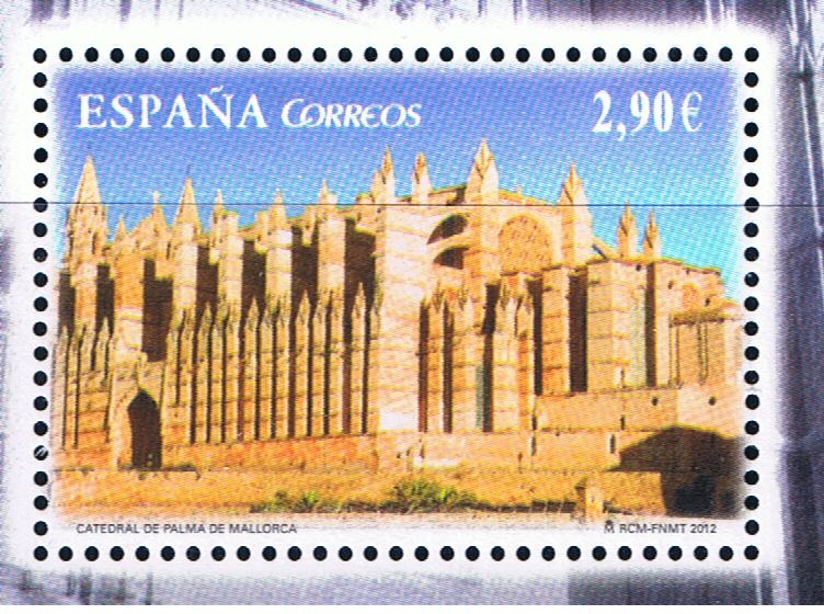 Edifil  4743  Catedrales. Catedral de Palma de Mallorca.  