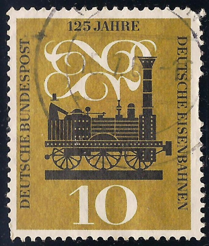 125 años de los ferrocarriles alemanes.
