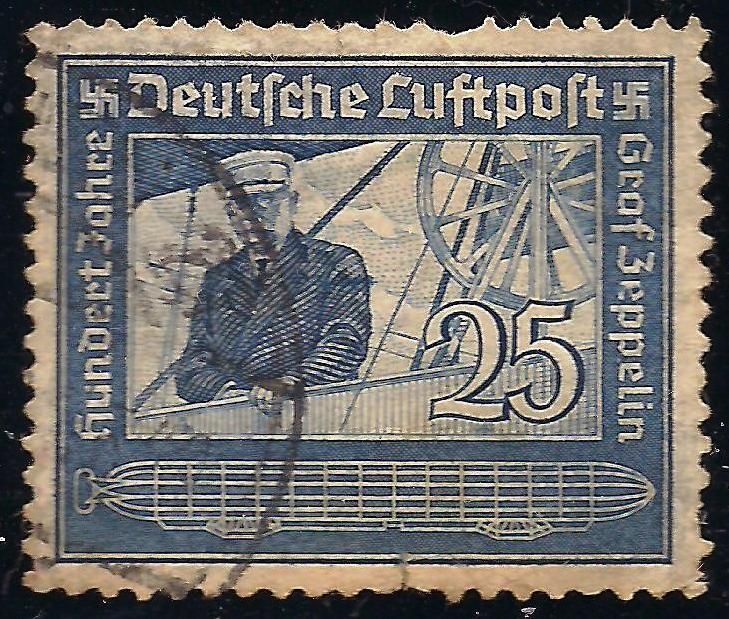 Conde Ferdinand von Zeppelin (1838-1917), inventor y constructor dirigible.
